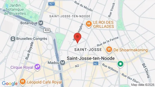 Apartments for rent in Brussels Sint-Joost-ten-Node - Photo from Google Street View