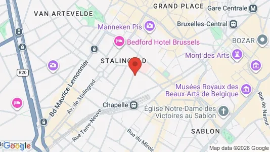 Apartments for rent in Stad Brussel - Photo from Google Street View