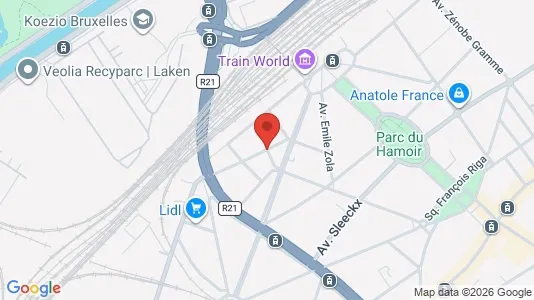 Apartments for rent in Brussels Schaarbeek - Photo from Google Street View