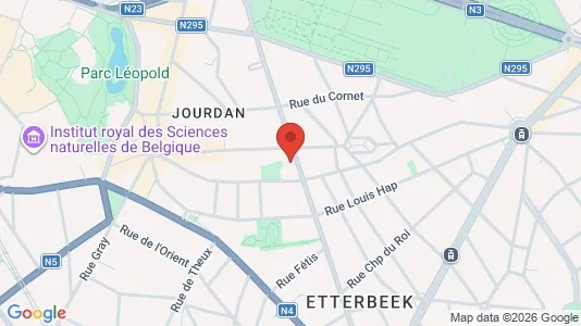 Apartments for rent in Brussels Etterbeek - Photo from Google Street View