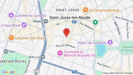 Apartments for rent in Brussels Sint-Joost-ten-Node - Photo from Google Street View