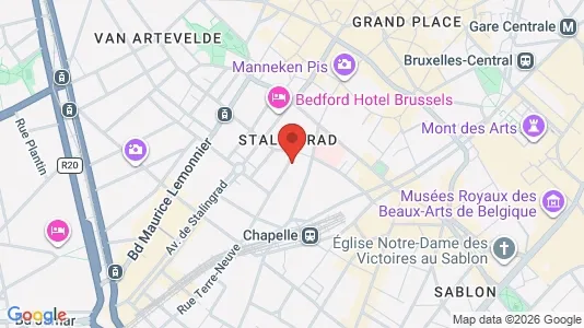 Apartments for rent in Stad Brussel - Photo from Google Street View