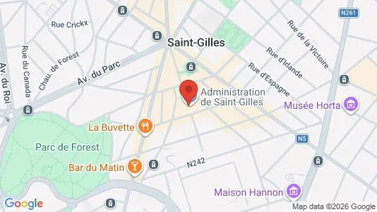Apartments for rent in Brussels Sint-Gillis - Photo from Google Street View