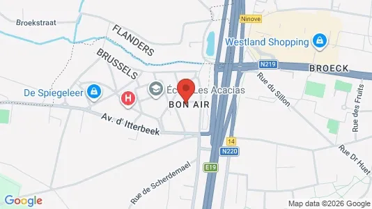 Apartments for rent in Brussels Anderlecht - Photo from Google Street View