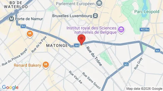 Apartments for rent in Brussels Elsene - Photo from Google Street View