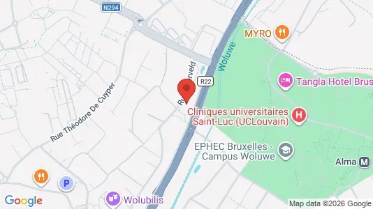 Apartments for rent in Brussels Sint-Lambrechts-Woluwe - Photo from Google Street View