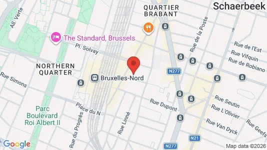 Apartments for rent in Brussels Schaarbeek - Photo from Google Street View