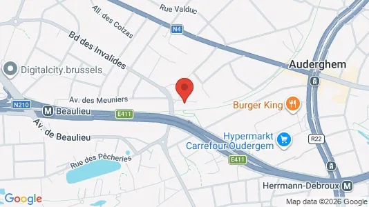 Apartments for rent in Brussels Oudergem - Photo from Google Street View
