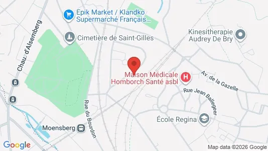 Apartments for rent in Brussels Ukkel - Photo from Google Street View
