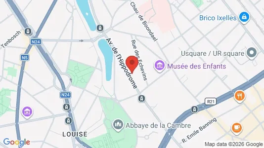 Apartments for rent in Brussels Elsene - Photo from Google Street View