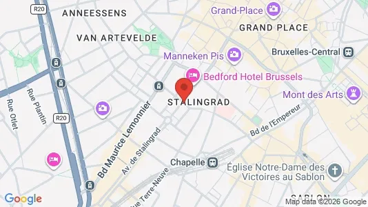 Apartments for rent in Stad Brussel - Photo from Google Street View
