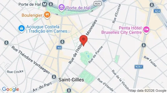 Apartments for rent in Brussels Sint-Gillis - Photo from Google Street View