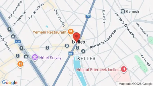 Apartments for rent in Brussels Elsene - Photo from Google Street View