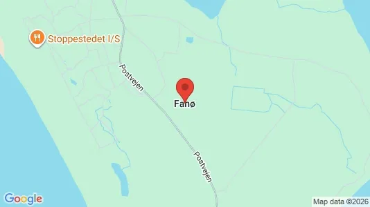 Apartments for rent i Fanø - kort over placeringen