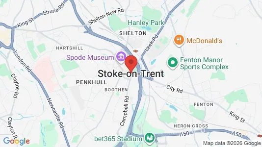 Houses for rent in Stoke-on-Trent - Staffordshire - Photo from Google Street View