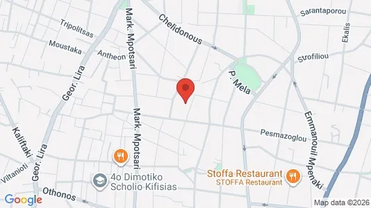 Apartments for rent i Kifisia - kort over placeringen
