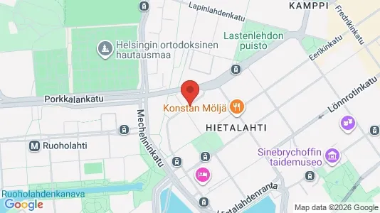 Apartments for rent i Helsinki Eteläinen - kort over placeringen