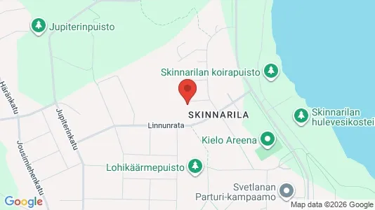 Apartments for rent i Lappeenranta - kort over placeringen