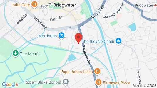 Apartments for rent in Bridgwater - Somerset - Photo from Google Street View