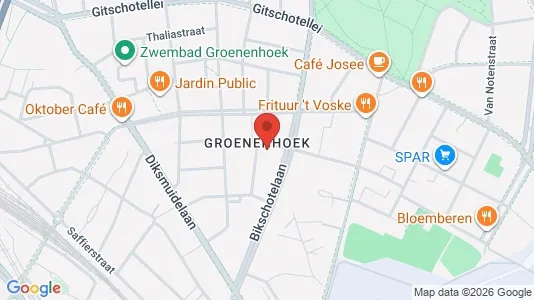 Apartments for rent i Antwerp Borgerhout - kort over placeringen