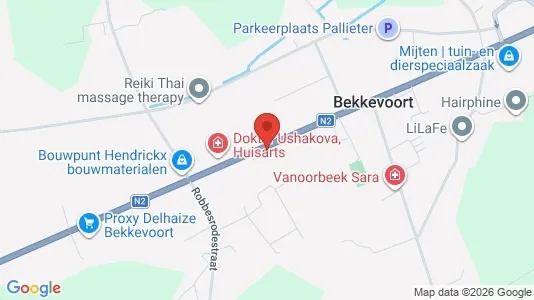 Apartments for rent i Bekkevoort - kort over placeringen