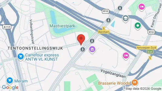 Apartments for rent i Stad Antwerp - kort over placeringen