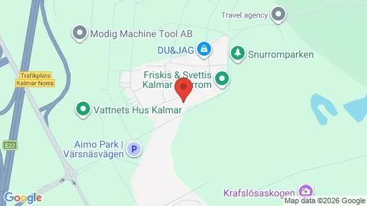 Apartments for rent i Kalmar - kort over placeringen