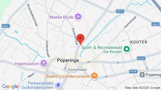 Apartments for rent in Poperinge - Photo from Google Street View