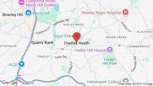 Apartments for rent in Cradley Heath - West Midlands - Photo from Google Street View