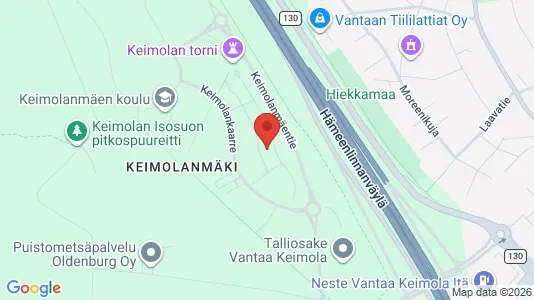 Apartments for rent i Vantaa - kort over placeringen