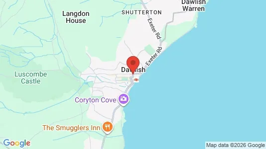 Apartments for rent i Dawlish - Devon - kort over placeringen