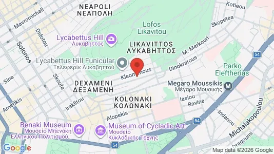 Apartments for rent i Athens Ampelokipoi - kort over placeringen