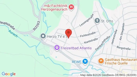 Apartments for rent i Erlangen-Höchstadt - kort over placeringen