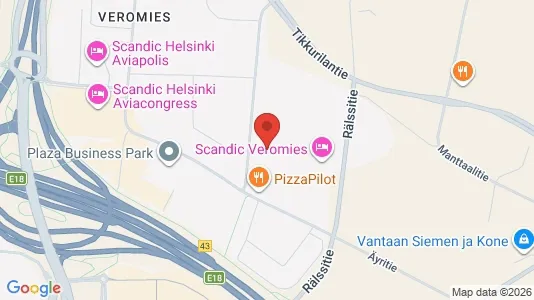 Apartments for rent i Vantaa - kort over placeringen