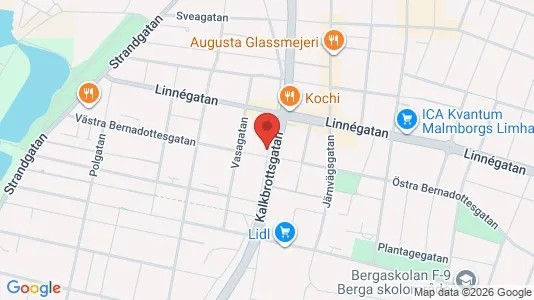 Apartments for rent i Limhamn/Bunkeflo - kort over placeringen