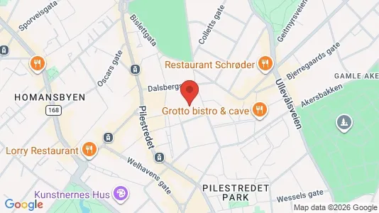 Apartments for rent i Oslo St. Hanshaugen - kort over placeringen