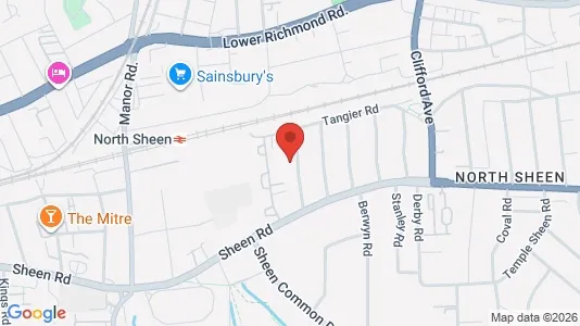 Apartments for rent i Richmond - Surrey - kort over placeringen