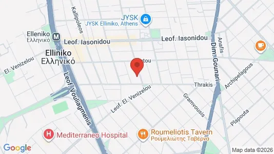 Apartments for rent i Elliniko-Argyroupoli - kort over placeringen