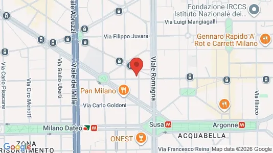 Apartments for rent i Milano Zona 1 - Centro storico - kort over placeringen