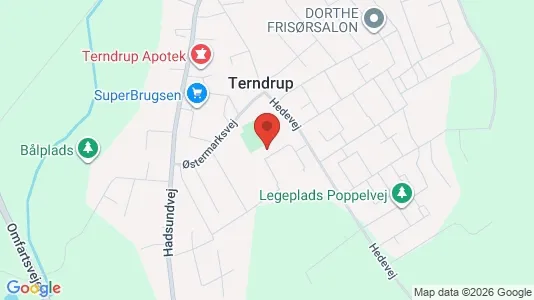 Apartments for rent i Terndrup - kort over placeringen