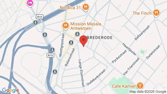 Apartments for rent i Stad Antwerp - kort over placeringen