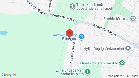 Apartments for rent i Limhamn/Bunkeflo - kort over placeringen