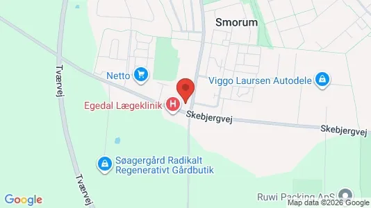 Apartments for rent i Smørum - kort over placeringen