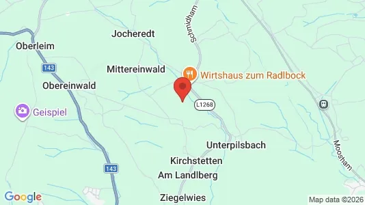 Apartments for rent i Pilsbach - kort over placeringen