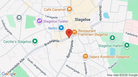 Apartments for rent i Slagelse - kort over placeringen