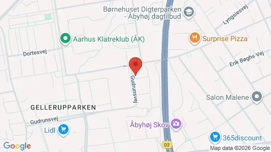 Apartments for rent i Brabrand - kort over placeringen