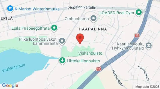 Apartments for rent i Tampere Lounainen - kort over placeringen