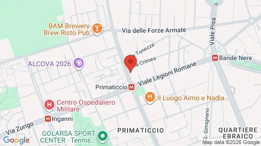 Rooms for rent i Milano Zona 6 - Barona, Lorenteggio - kort over placeringen