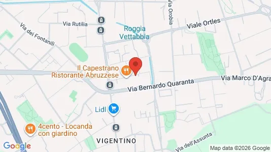 Rooms for rent i Milano Zona 5 - Vigentino, Chiaravalle, Gratosoglio - kort over placeringen