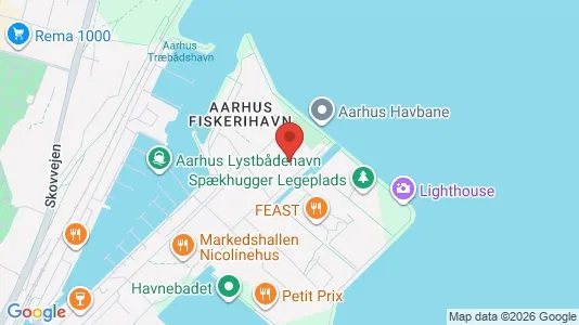Apartments for rent i Aarhus C - kort over placeringen